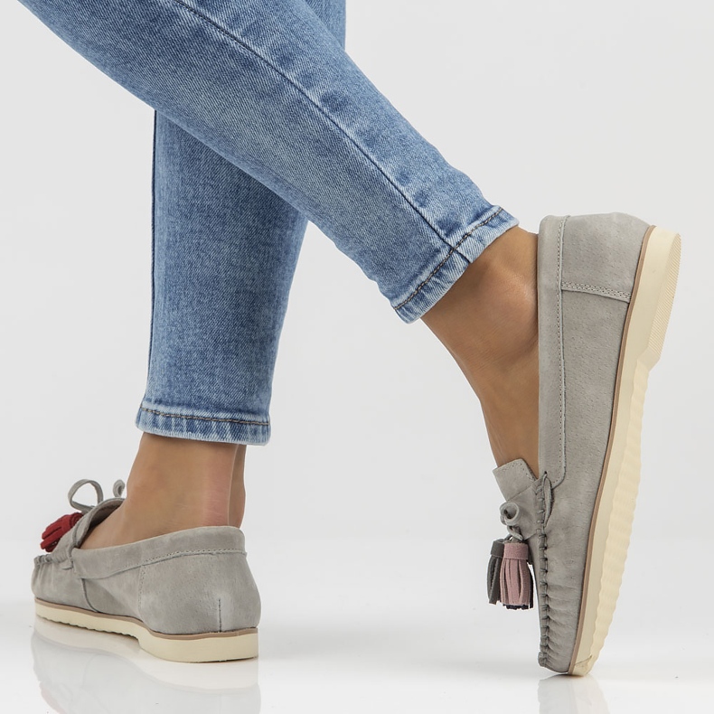 Nahkahousut Filippo DP3512 / 22 Gr harmaa 1