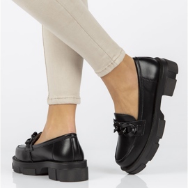 Nahkakengät Filippo DP3221 / 22 Bk Bk musta 1