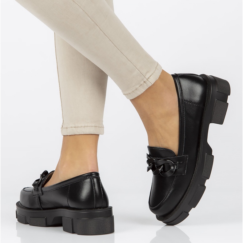 Nahkakengät Filippo DP3221 / 22 Bk Bk musta 1