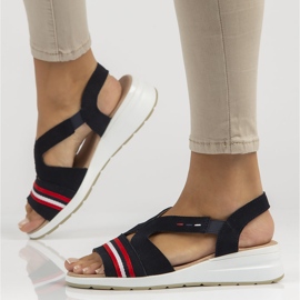 Nahkasandaalit Filippo DS3500 / 22 Nv laivastonsininen 1