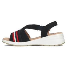 Nahkasandaalit Filippo DS3500 / 22 Nv laivastonsininen 2