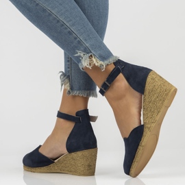 Nahkasandaalit Filippo DS1394 / 22 Nv laivastonsininen 1