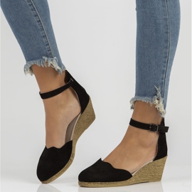 Nahkasandaalit Filippo DS1394 / 22 Bk Musta 1