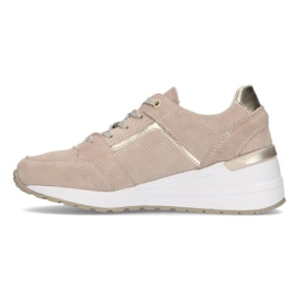 Nahkaiset lenkkarit Filippo DP2003 / 22 Beige 1