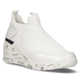 Nahkakengät Filippo DP3551 / 22 Wh valkoinen 1