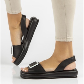 Nahkasandaalit Filippo DS3902 / 22 Bk musta 2