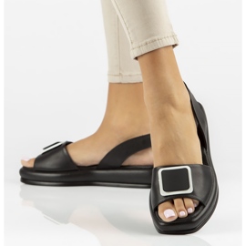 Nahkasandaalit Filippo DS3902 / 22 Bk musta 1