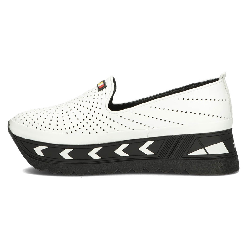 Nahkakengät Filippo DP3906 / 22 Wh valkoinen 2