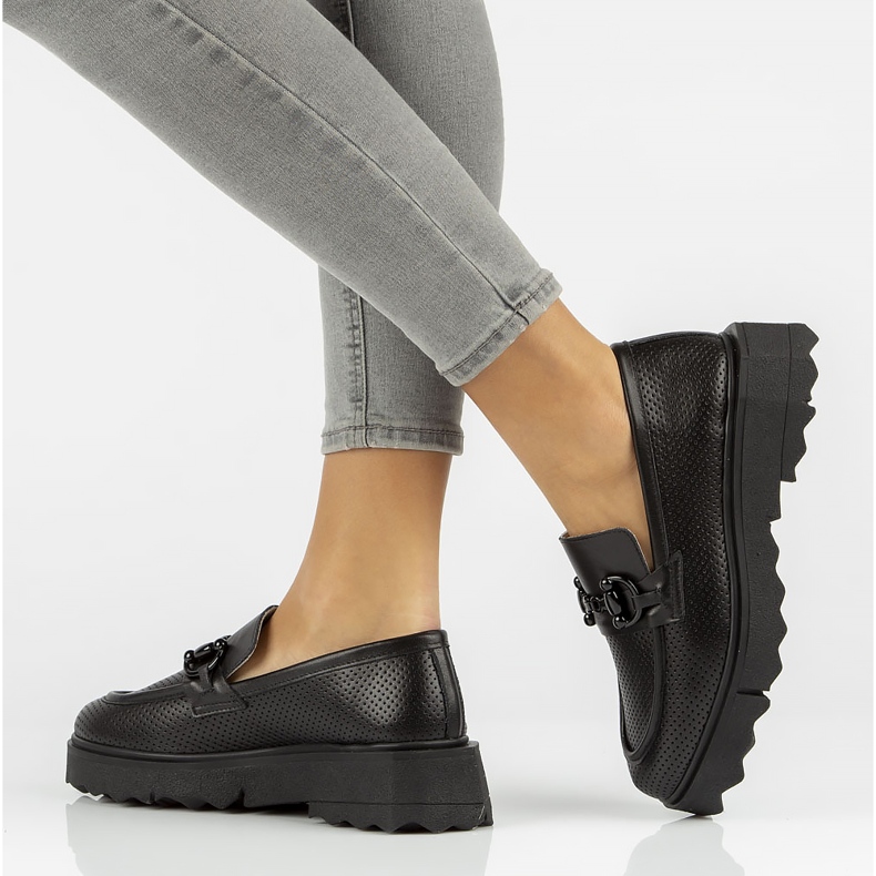 Nahkakengät Filippo DP3910 / 22 Bk musta 2