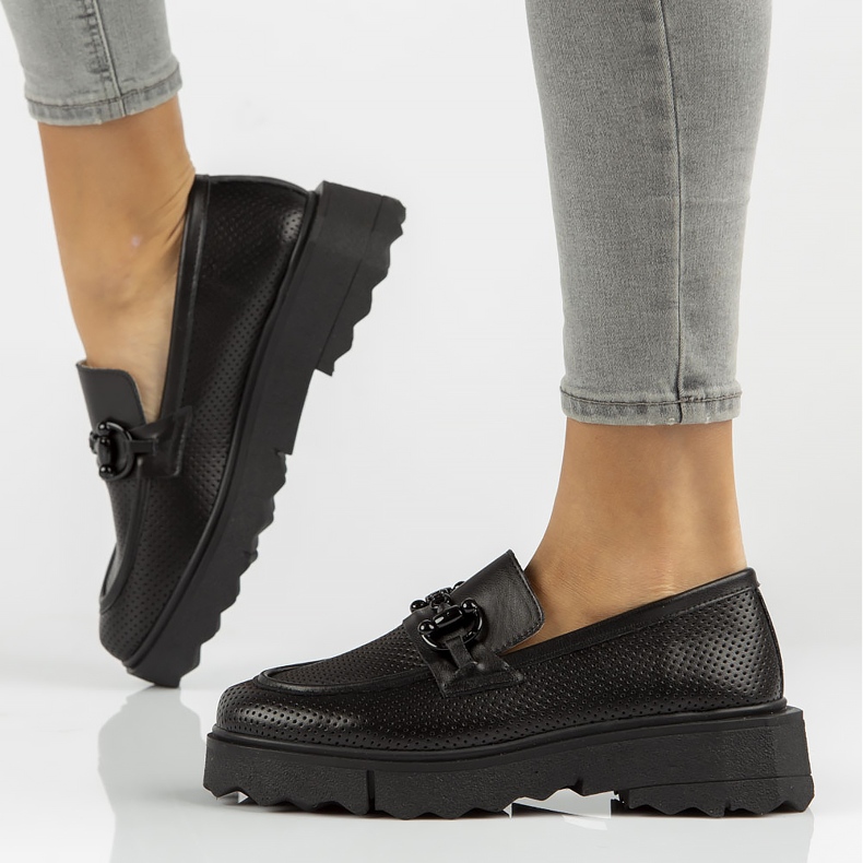 Nahkakengät Filippo DP3910 / 22 Bk musta 1