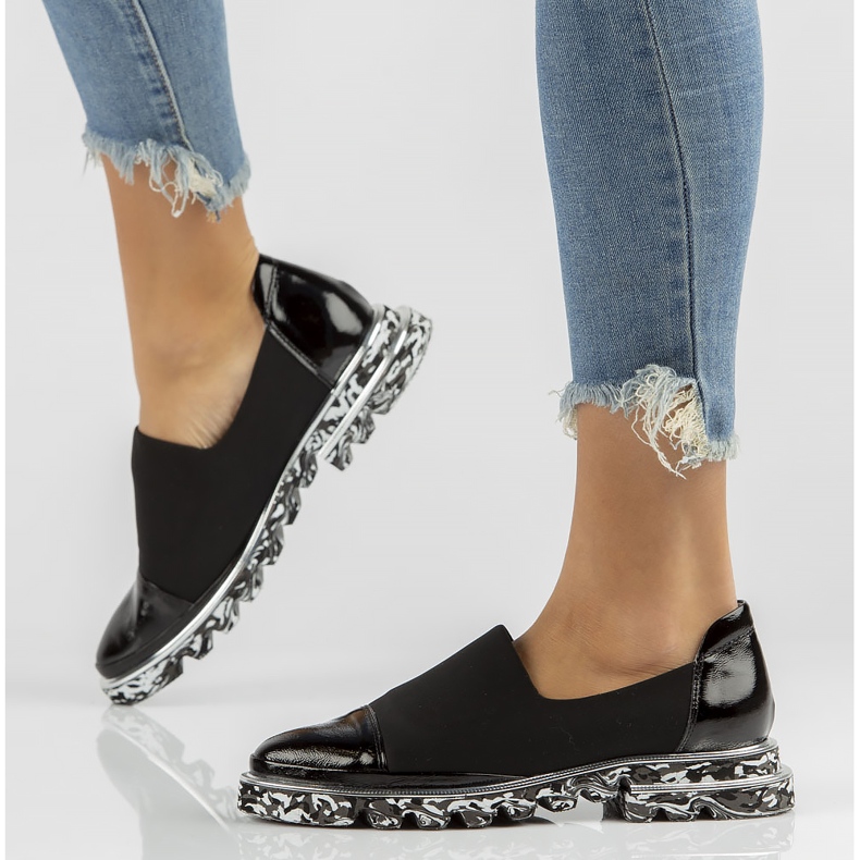 Nahkakengät Filippo DP3920 / 2022 Bk musta 1