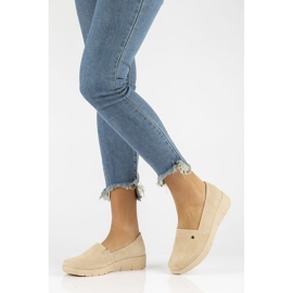 Nahkakengät Filippo DP3628 / 22 Beige 1