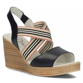 Nahkasandaalit Filippo DS3520 / 22 Nv laivastonsininen 1