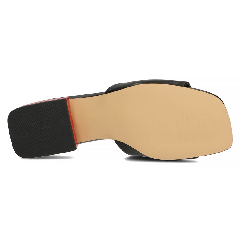 Nahkaiset tossut Filippo DK3721 / 22 Bk mustat 1