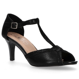 Filippo DS1360 / 22 Bk Mustat sandaalit 1