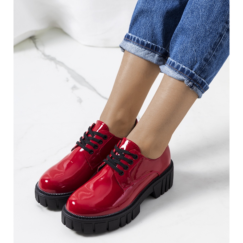 Eileenin punaiset lakatut kengät punainen 1