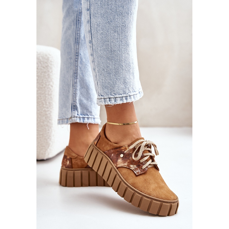 Mokkakengät Brown Hypnosis -alustalla ruskea 1