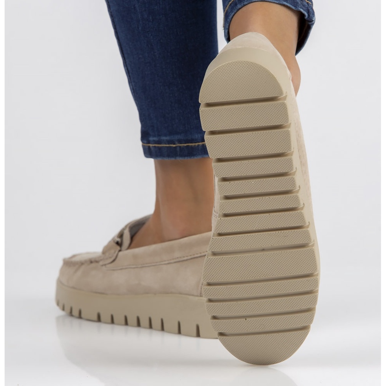 Nahkahousut Filippo DP3334 / 22 Beige 2