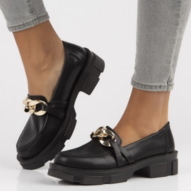 Nahkakengät Filippo DP3221 / 22 Bk musta 1