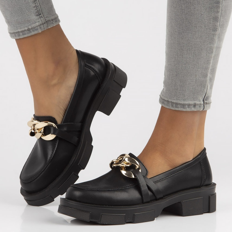 Nahkakengät Filippo DP3221 / 22 Bk musta 1