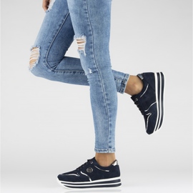 Nahkalenkkarit Filippo DP3682 / 22 Nv laivastonsininen 2