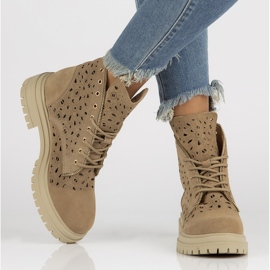 Nahkasaappaat Filippo DBT3717 / 22 Beige 1