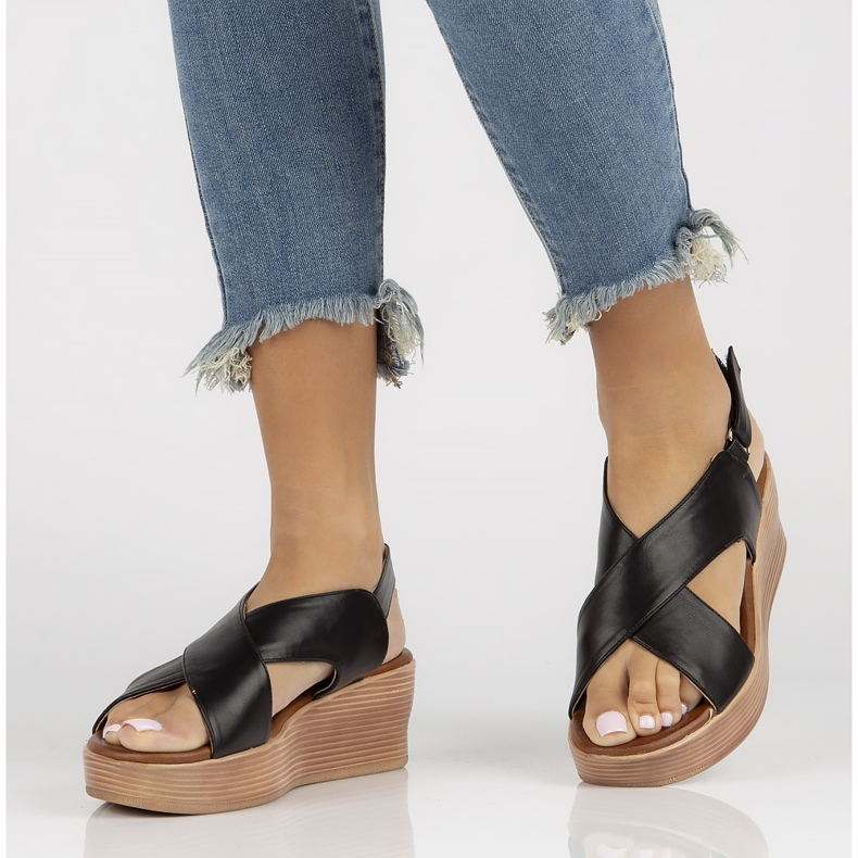 Filippo DS3609 / 22 Bk mustat sandaalit 1