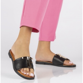 Filippo DK2103 / 22 Bk mustat tossut kultainen 1