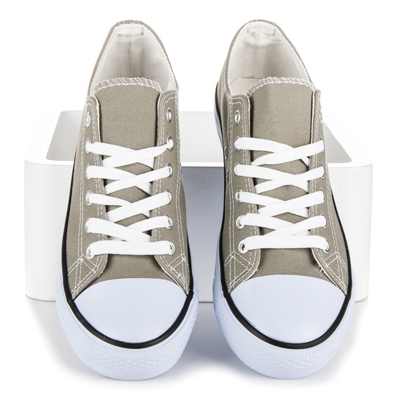 Tlck Shoes Harmaat lenkkarit 1