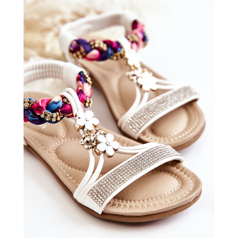 Lasten valkoiset Sammi-sandaalit valkoinen 2