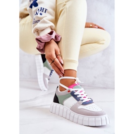 PS1 Naisten urheilukengät, valkoinen-harmaa Florentine vihreä 1