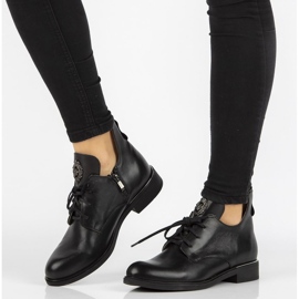 Nahkakengät Filippo 30055 mustat 1