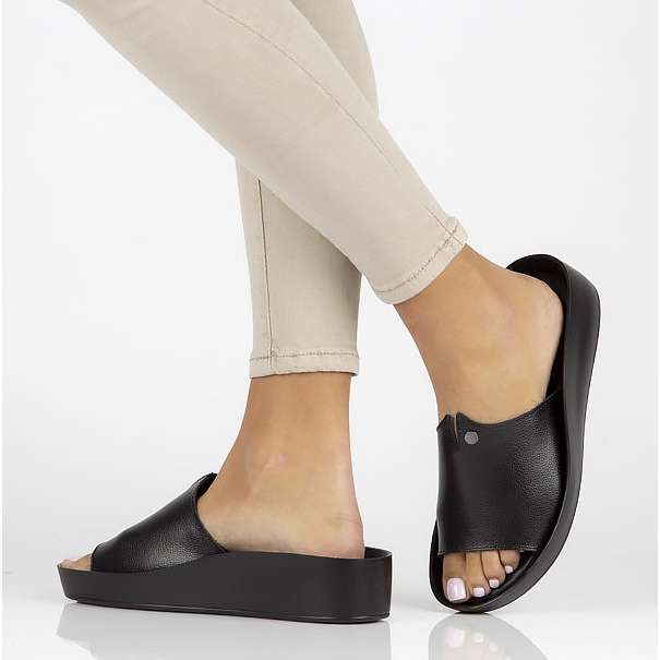 Nahkaiset tossut Filippo DK2059 / 22 Bk musta 2