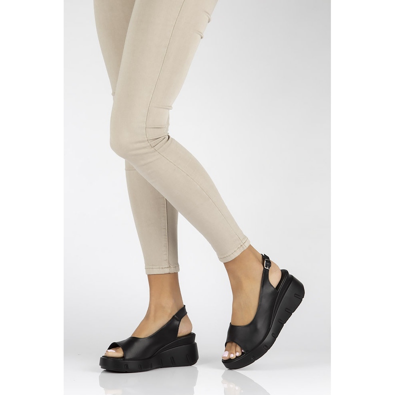 Nahkasandaalit Filippo DS3595 / 22 Bk musta 1