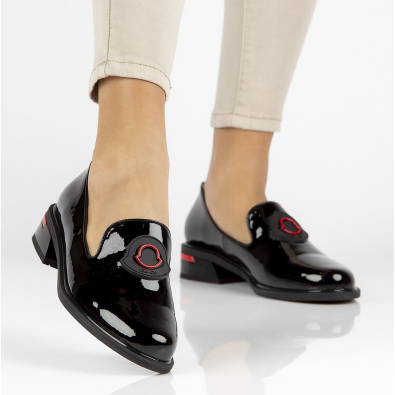 Nahkakengät Filippo DP3720 / 22 Bk musta 1