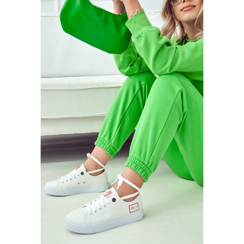 Naisten lenkkarit Big Star HH274131 Valkoinen 1