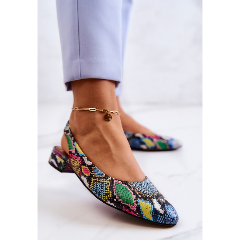 Ballerinat korkokenkiin Maciejka 04482-39 Monivärinen 2