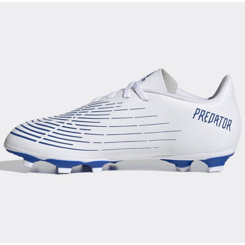Adidas Predator Edge.4 FxG Jr GW2368 jalkapallokengät valkoinen 1
