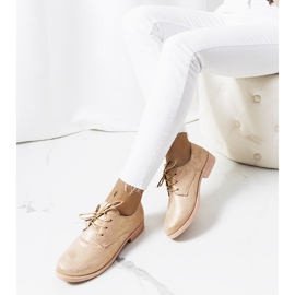 Kroes kultaiset naisten kengät vaaleanpunainen 1