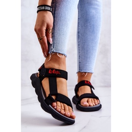 Naisten urheilusandaalit Lee Cooper LCW-22-34-0955L Musta 1