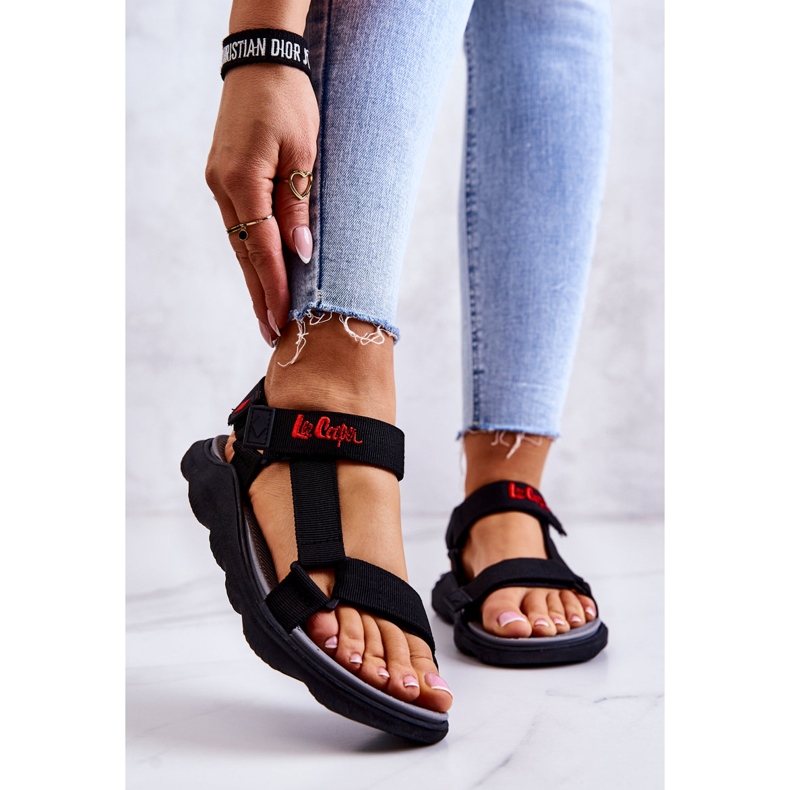 Naisten urheilusandaalit Lee Cooper LCW-22-34-0955L Musta 1