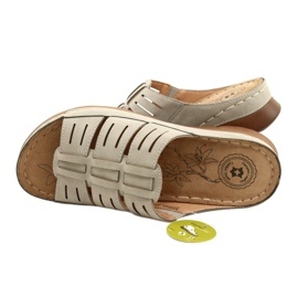 Evento Naisten flip flops, jossa on avoimia tapahtumia 22SD98-4536 harmaa kuvio 5