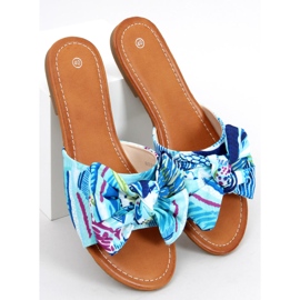 Lotos Blue kukkaprinttitossut sininen monivärinen 1