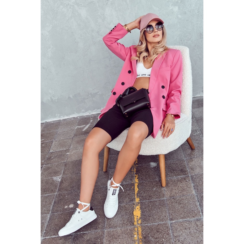 Nahkalenkkarit Big Star JJ274211 valkoinen ja musta 1