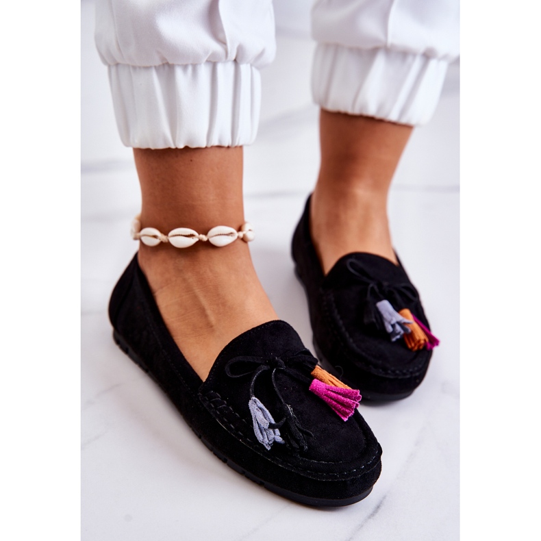 PS1 Naisten mustat Wilessan mokkanahkaat 1