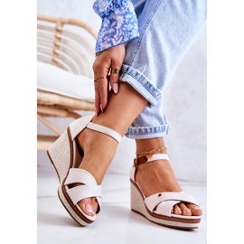 PS1 Naisten wedge sandaalit beige Veenus 2