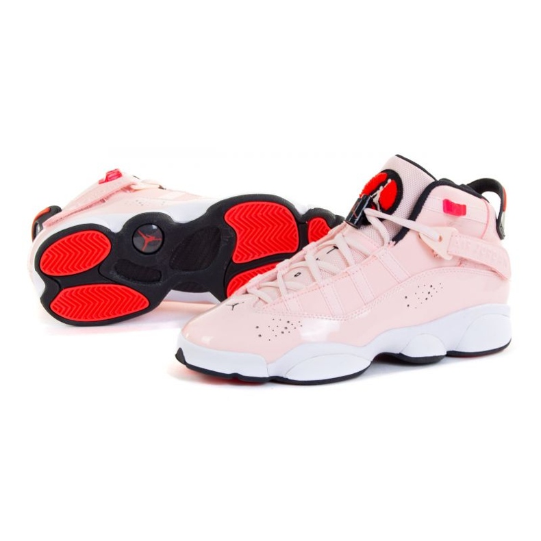 Nike Jordan 6 Rings (GS) W 323419-602 monivärinen ruusuja ja violetteja 1