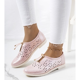 Holmin vaaleanpunaiset harjakattoiset kengät vaaleanpunainen 1