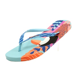 Tukan Flip-flops Ipanema 26635 Sininen / Oranssi vaaleanpunainen 4