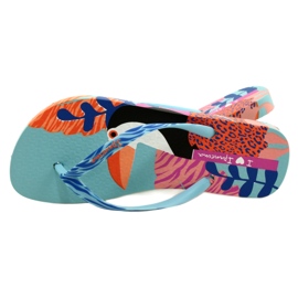 Tukan Flip-flops Ipanema 26635 Sininen / Oranssi vaaleanpunainen 5
